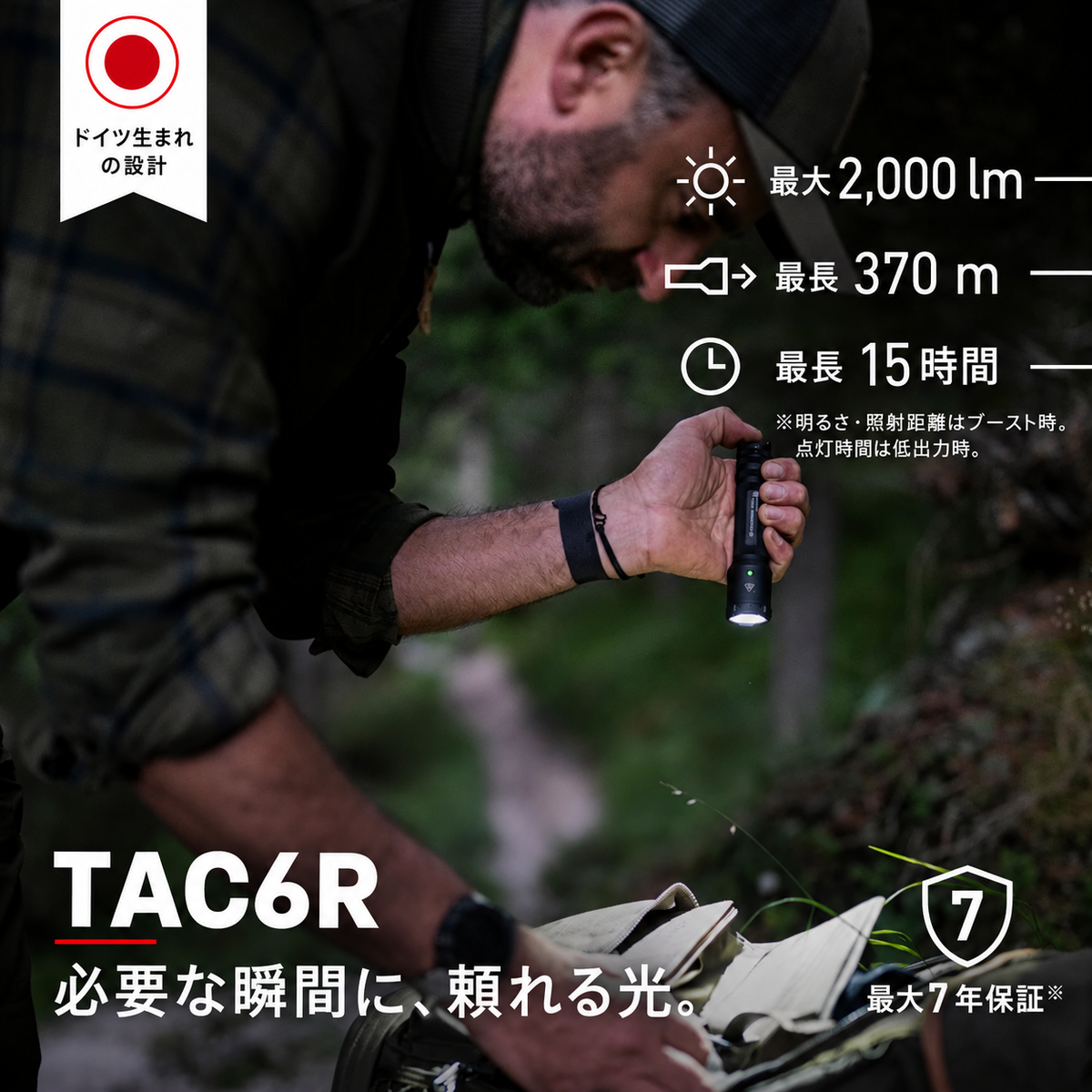 TAC6R 特徴と基本性能|日本語製品画像