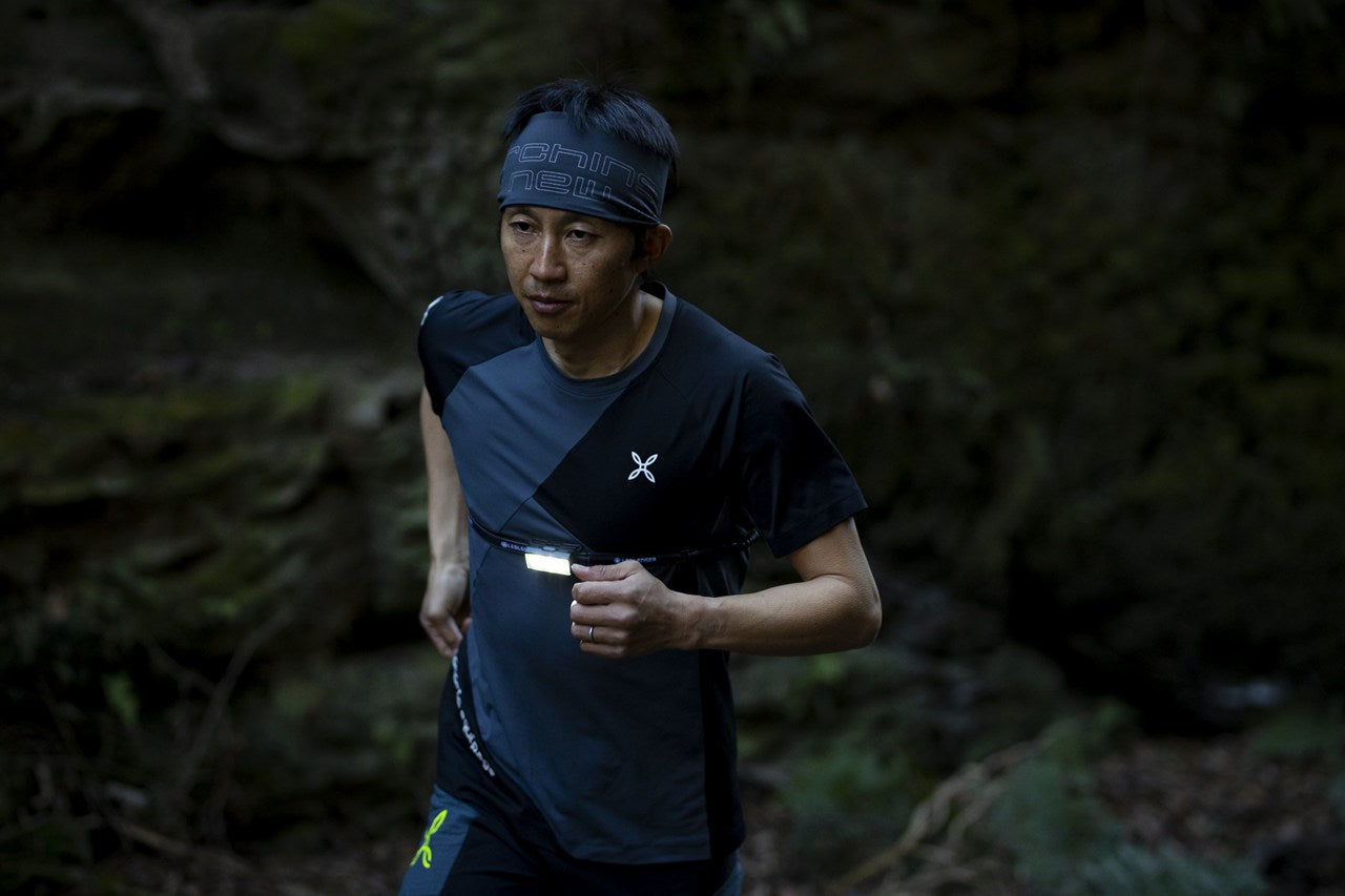 【トレイルランニングTIPS】NEO9R ナイトランはヘッドランプ+腰ランプの二丁使いが最強！　安心感もダブルに