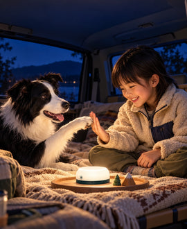 KIDCAMP6｜4色・吊り下げフック付き 子ども用ランタン