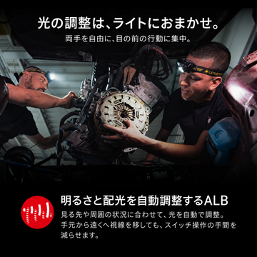 HF7R PRO | New 2026｜ALB・デジタルフォーカス・最大1,200 lm・ヘルメット対応