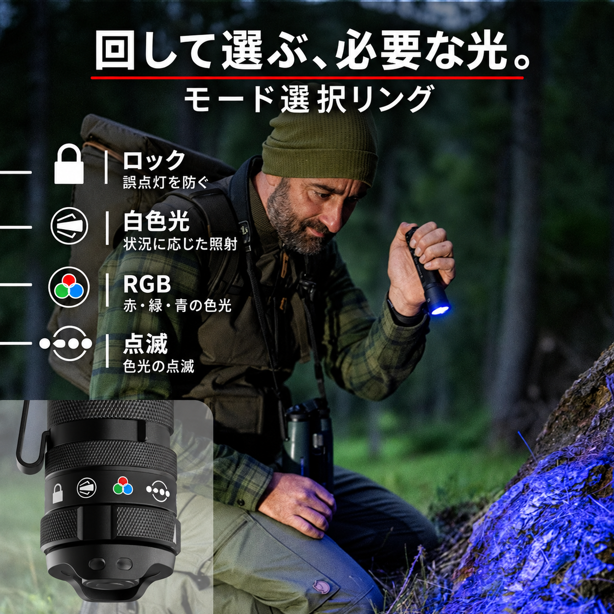 TAC7R 操作方法｜日本語製品画像